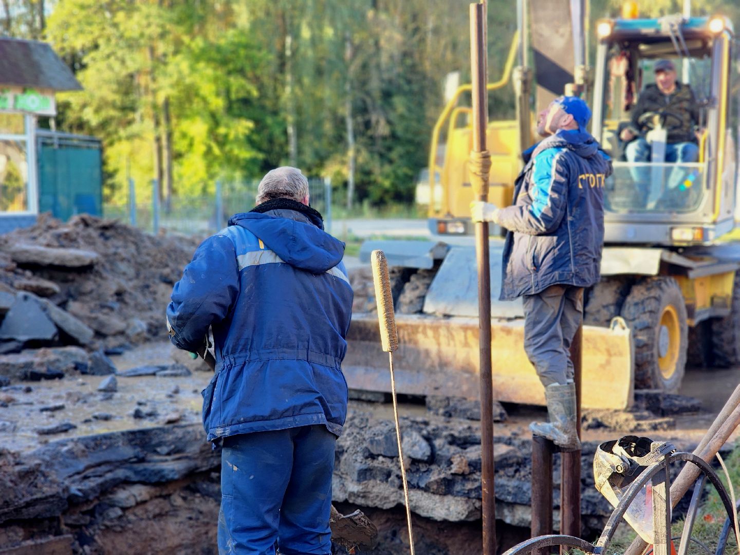 дубна, авария, трубопровод, водоснабжение,