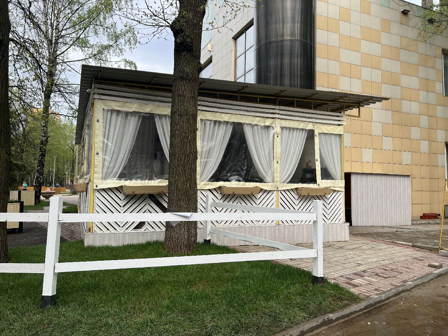 Химки, летние веранды, теплый сезон, благоустройство