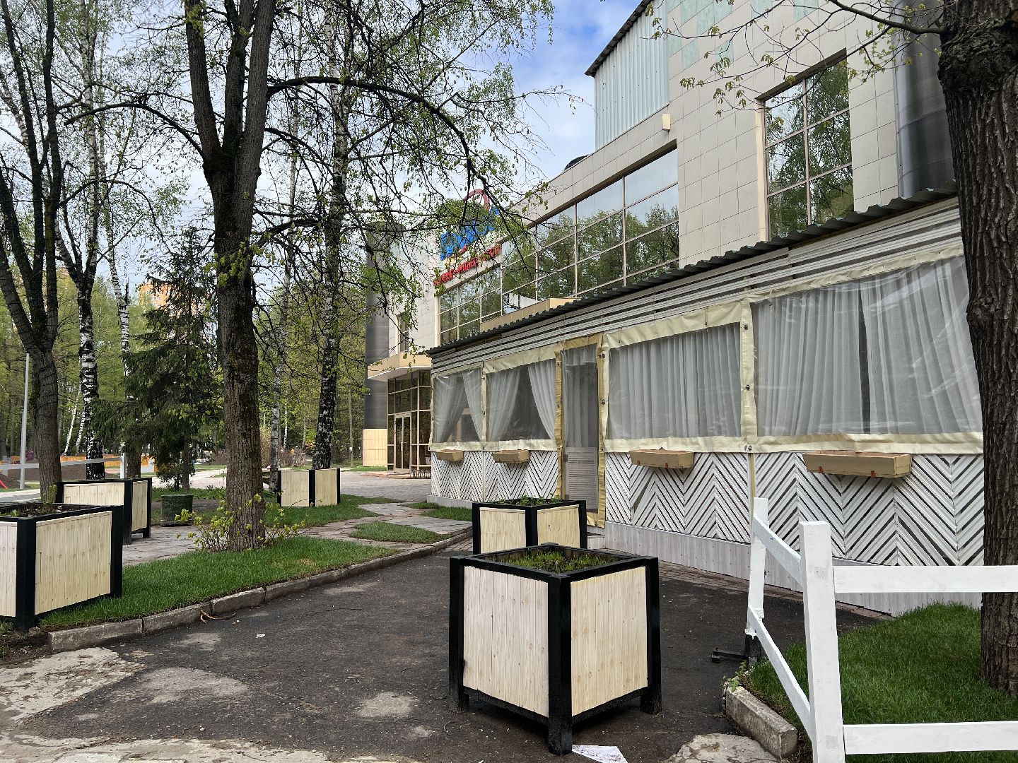 Химки, летние веранды, теплый сезон, благоустройство