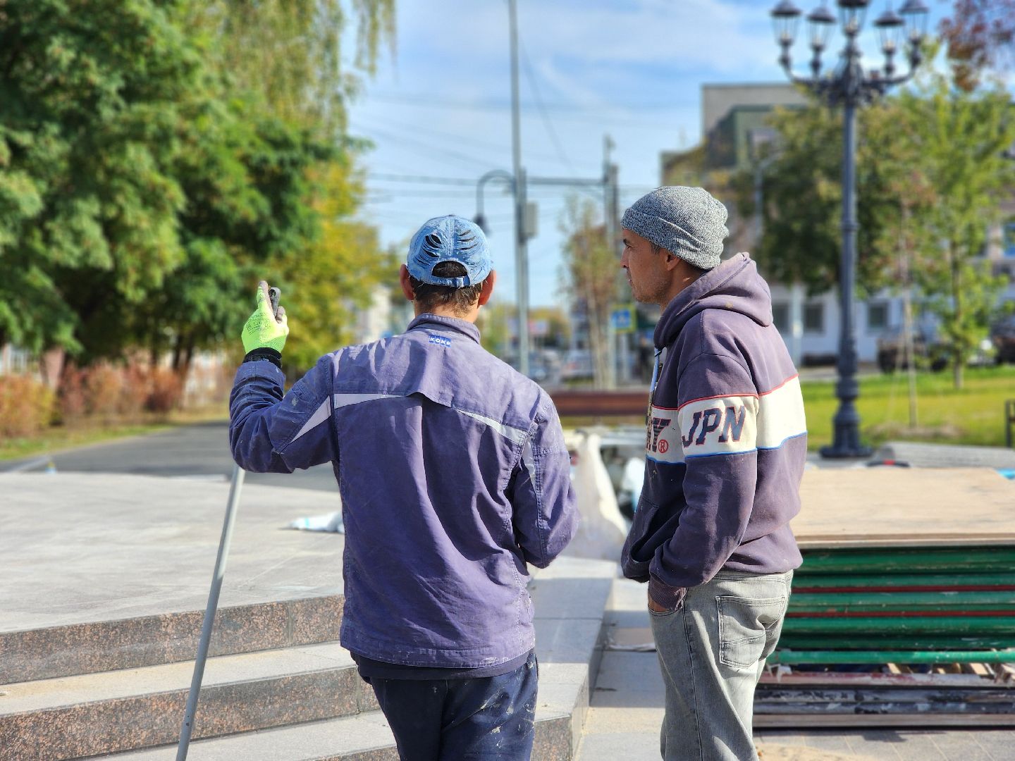 ремонт памятника, благоустройство, сквер бугрова, ногинск, богородский городский округ,