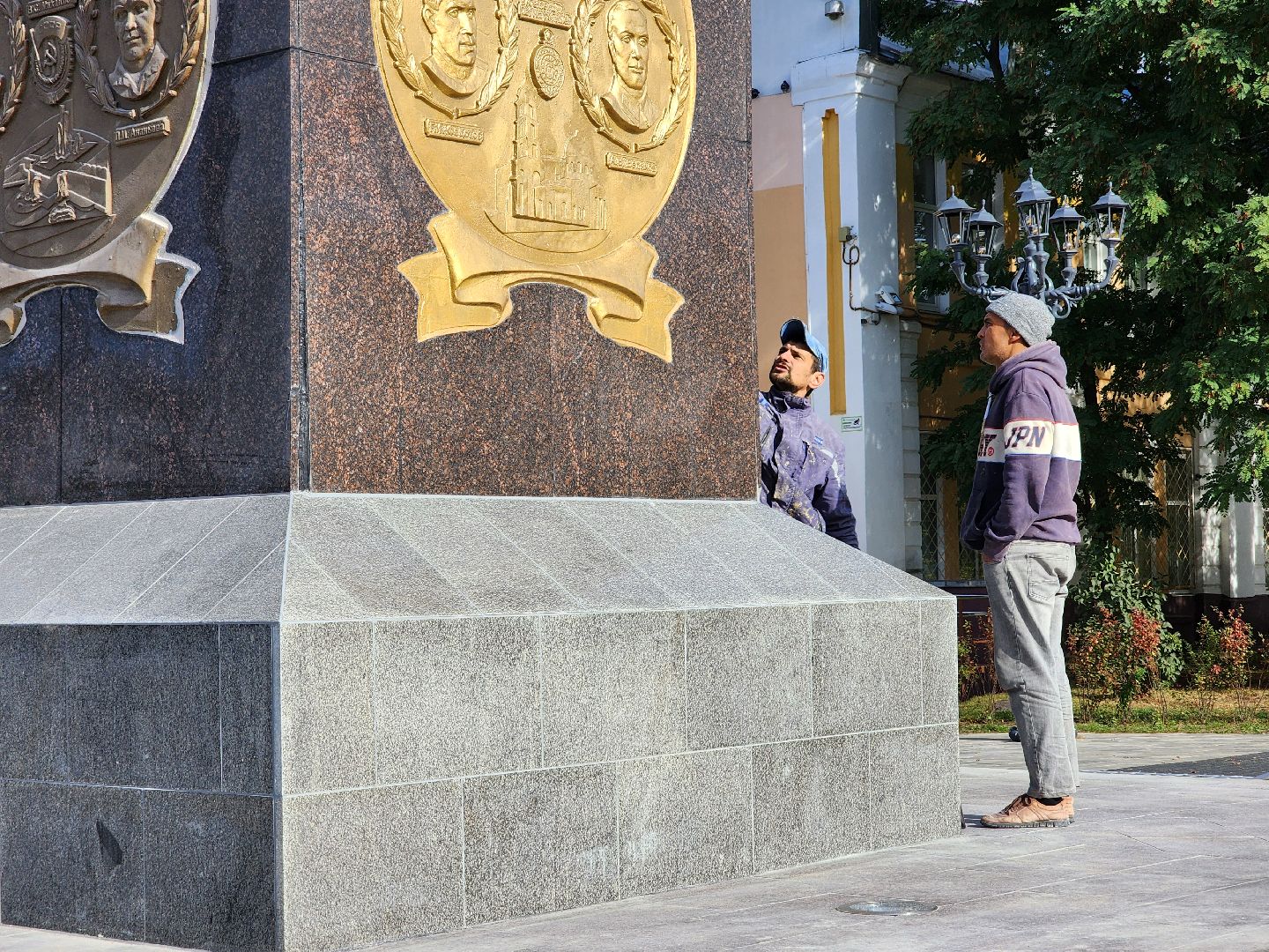 ремонт памятника, благоустройство, сквер бугрова, ногинск, богородский городский округ,