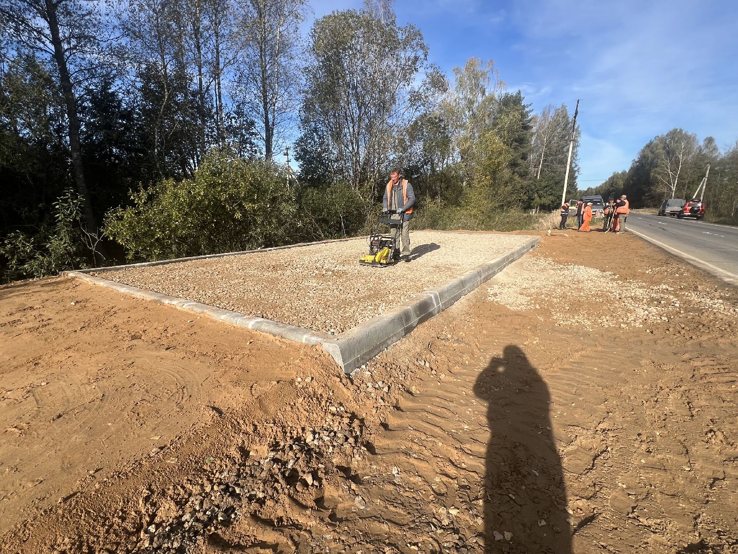 Остановки талдом, благоустройство 2025, Новоникольское,