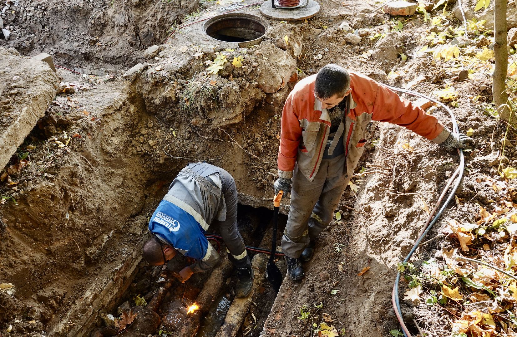жкх, утечки , сергиево-посадский городской округ, сергиев посад, теплотрассы,