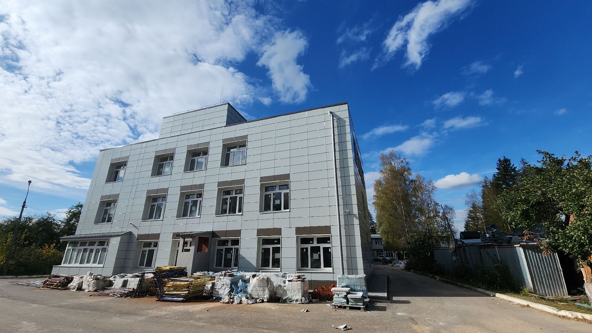 волоколамск, осташево, ремонт больницы,