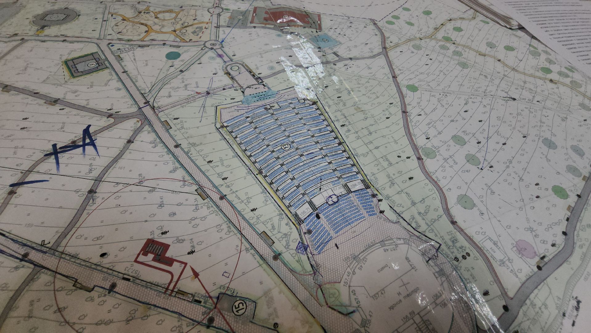 городской парк, благоустройство, освещение, пешеходные дорожки,