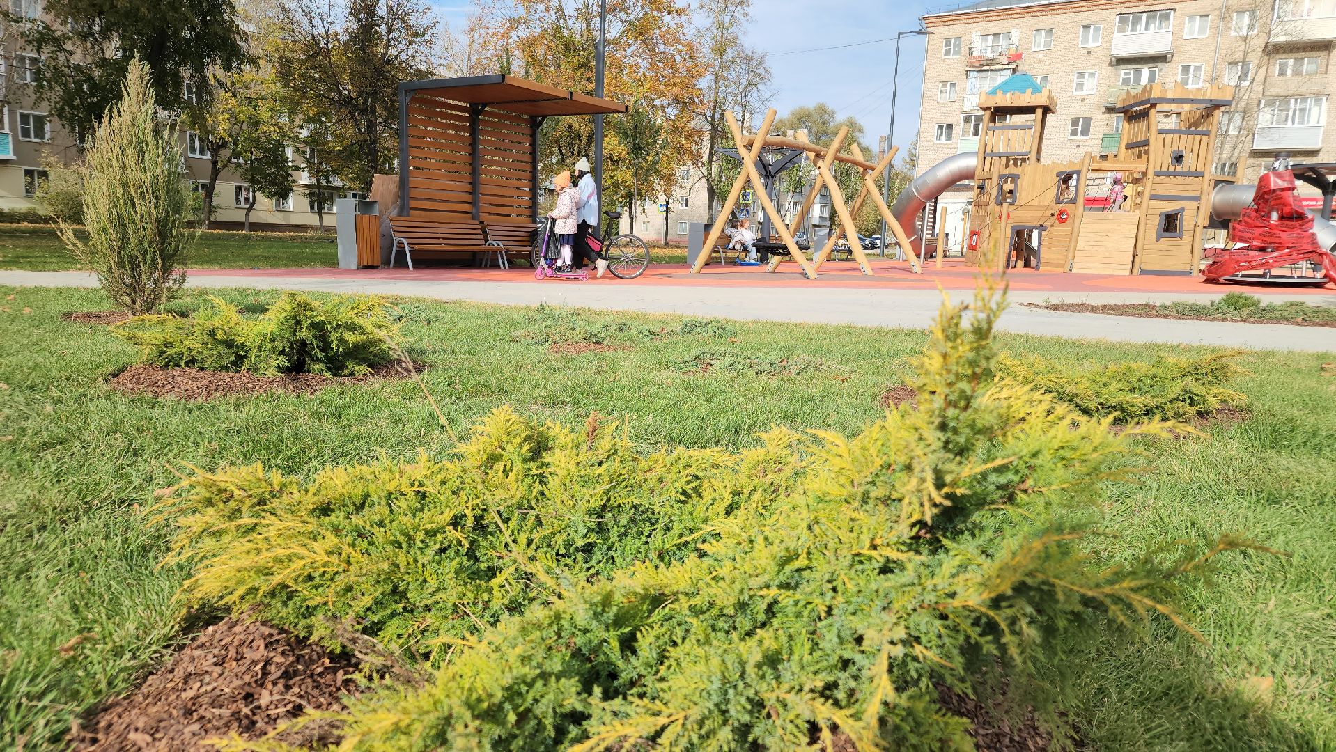 благоустройство 2025, скверы подмосковья, дрезна, орехово-зуевский округ,