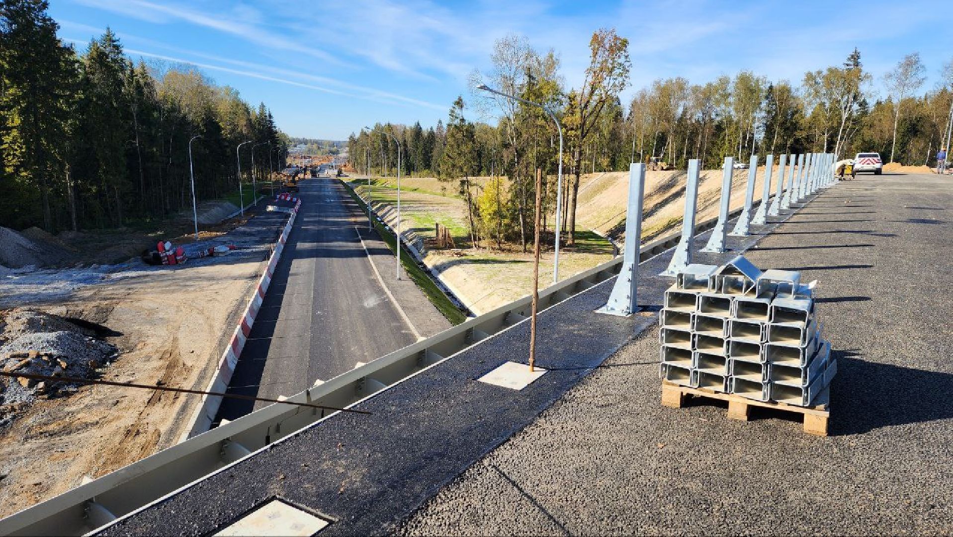 Дмитров, Развязка на ЦКАД, Дмитровское шоссе, Автобан, Минтранс,