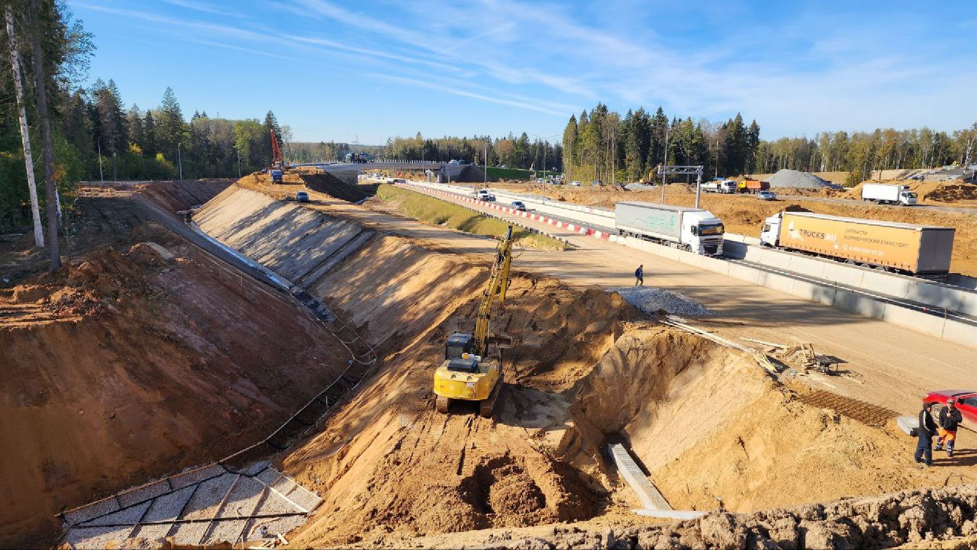 Дмитров, Развязка на ЦКАД, Дмитровское шоссе, Автобан, Минтранс,