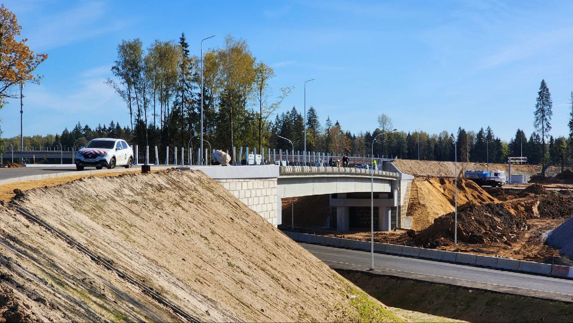 Дмитров, Развязка на ЦКАД, Дмитровское шоссе, Автобан, Минтранс,