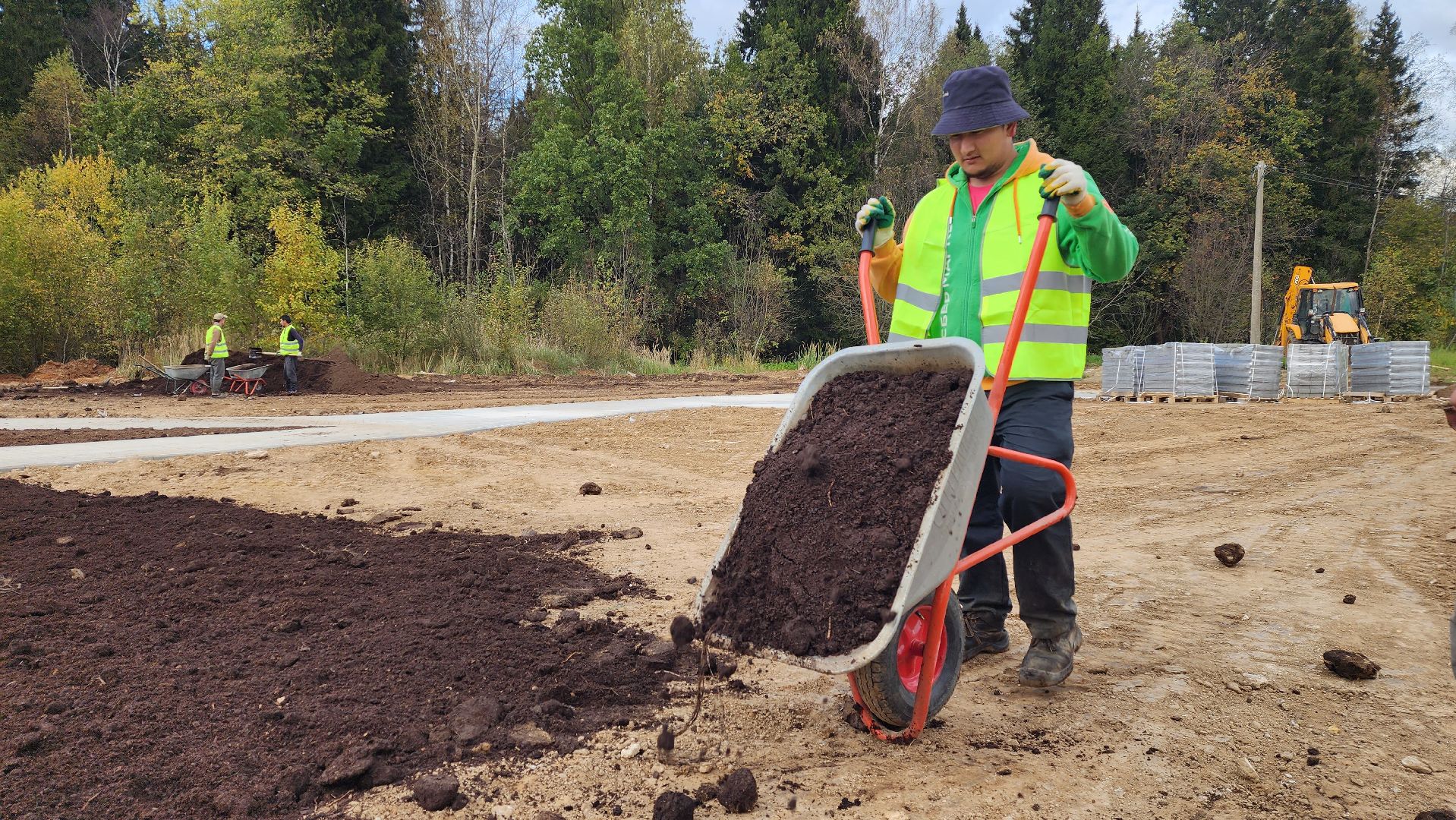 сквер, истра, благоустройство,