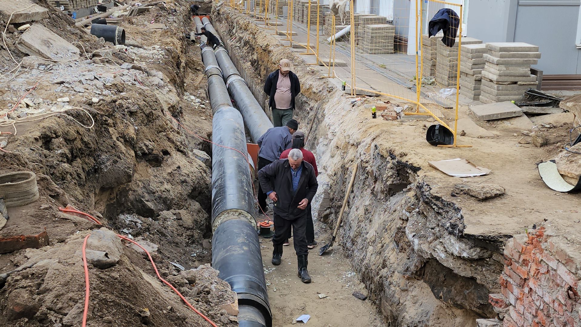 кашира, отопление, жкх, аварийные работы, теплотрасса, горячая вода, гвс, капитальный ремонт,