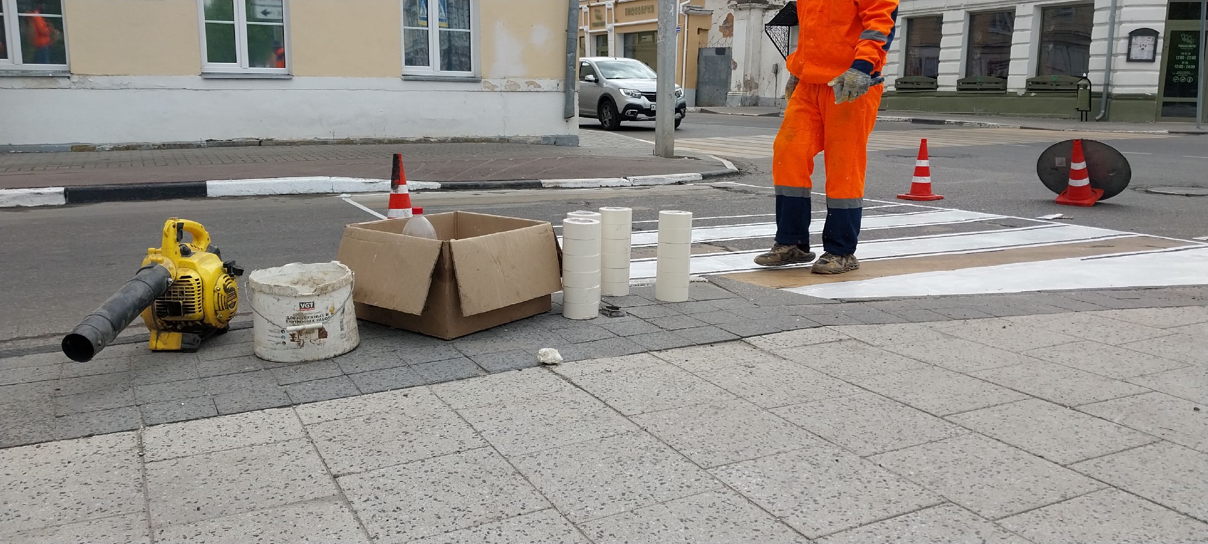 коломна, разметка