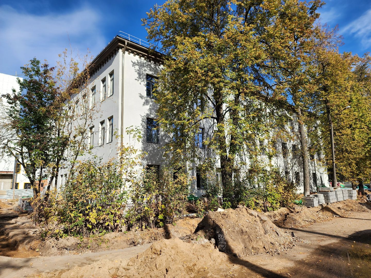 королёв, поликлиника 1 в королеве, капитальный ремонт поликлиники в королеве , медицина в королеве,