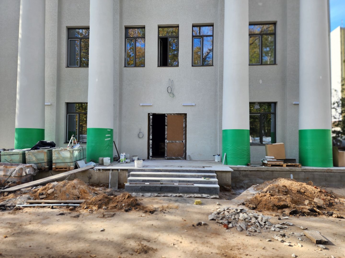 королёв, поликлиника 1 в королеве, капитальный ремонт поликлиники в королеве , медицина в королеве,