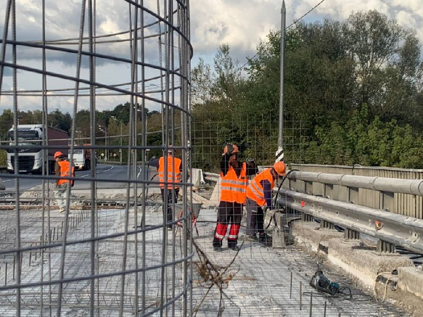 трасса а-108, Лопасня, семеновское, дорога, мост, ремонт,