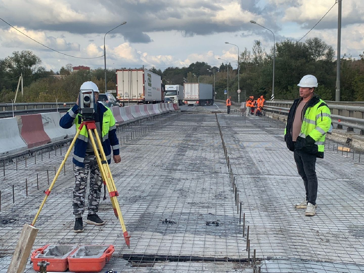 трасса а-108, Лопасня, семеновское, дорога, мост, ремонт,