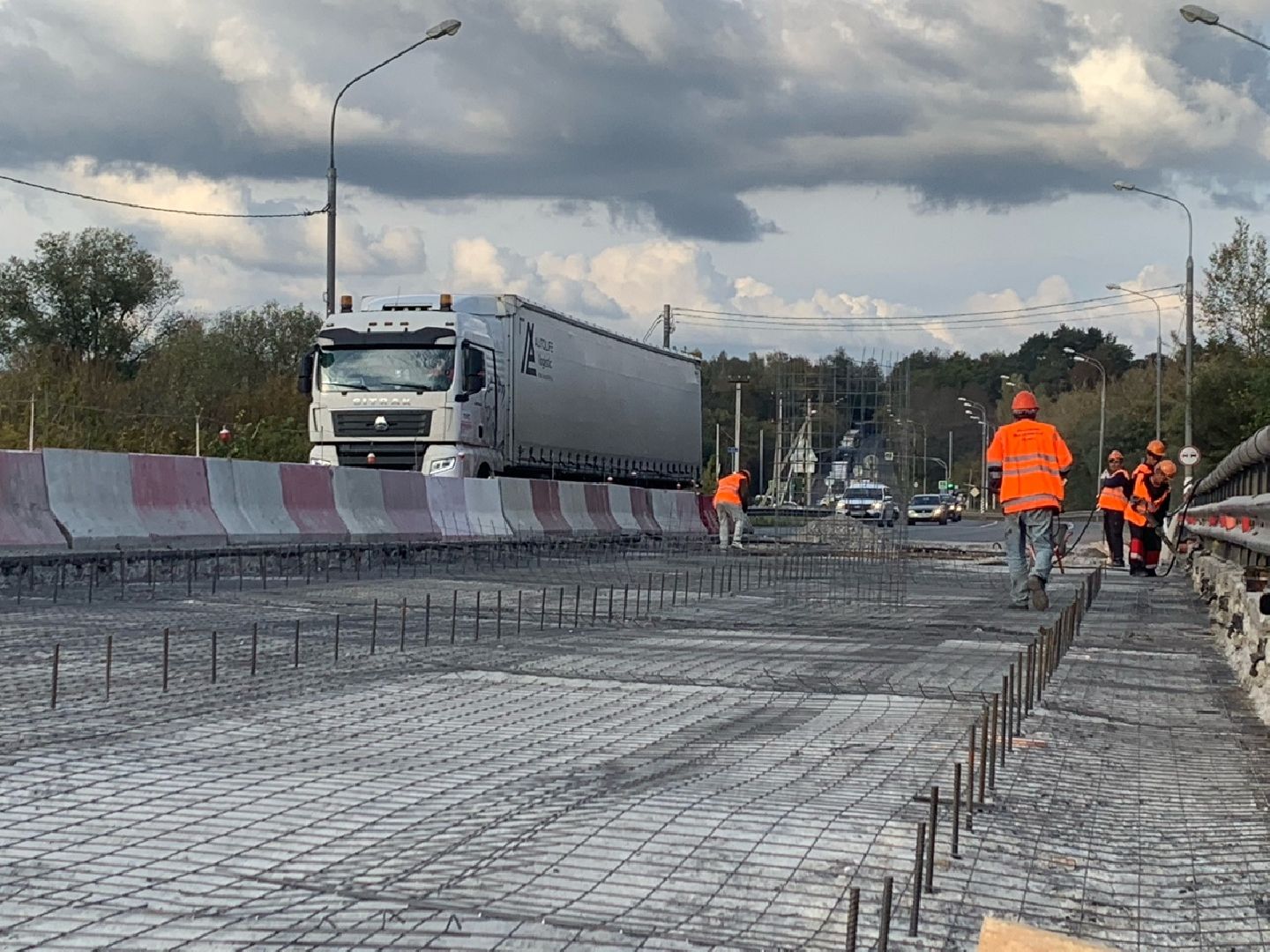 трасса а-108, Лопасня, семеновское, дорога, мост, ремонт,