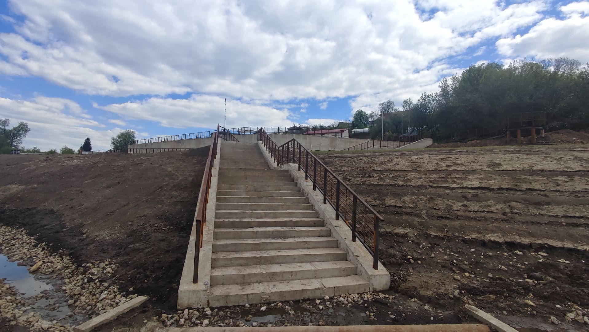 Кашира, река, Ока, набережная, благоустройство, строительство