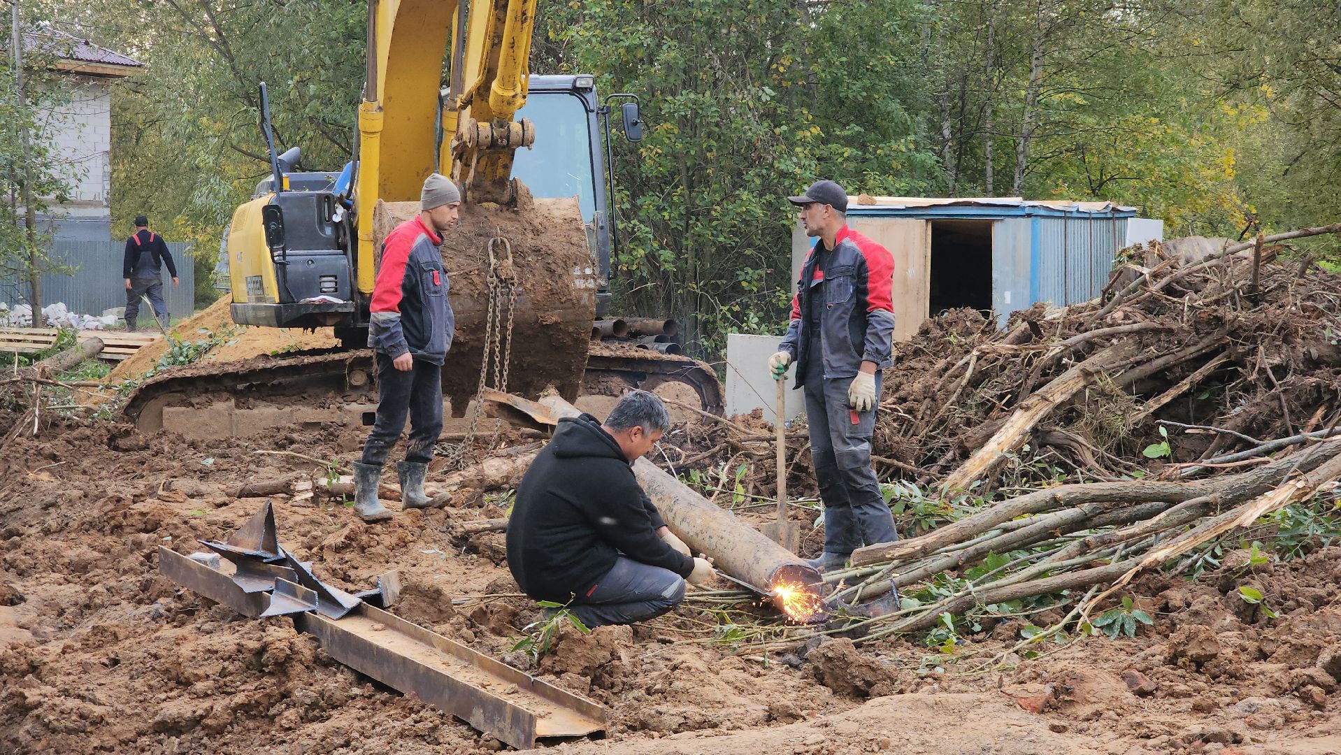 канализационная сеть, Канализация, Лобня ,