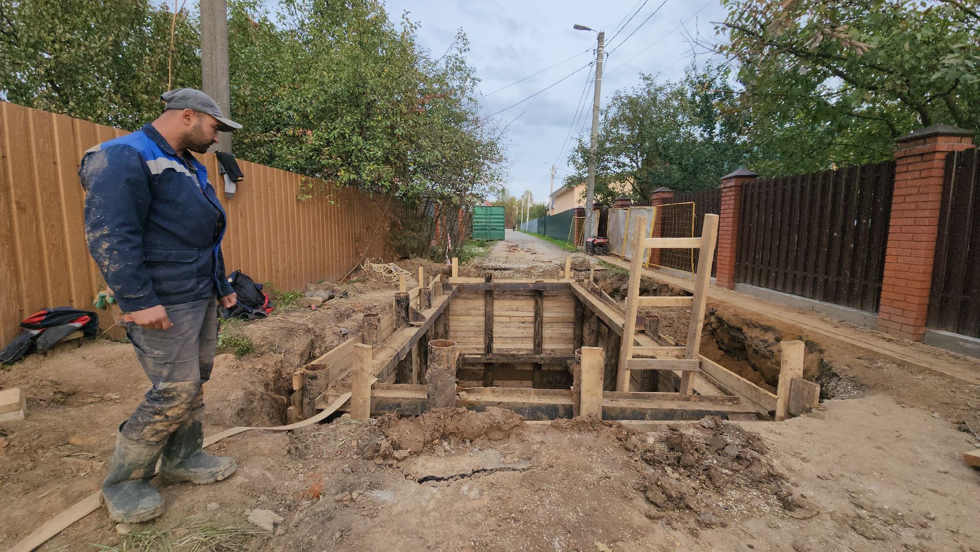 канализационная сеть, Канализация, Лобня ,