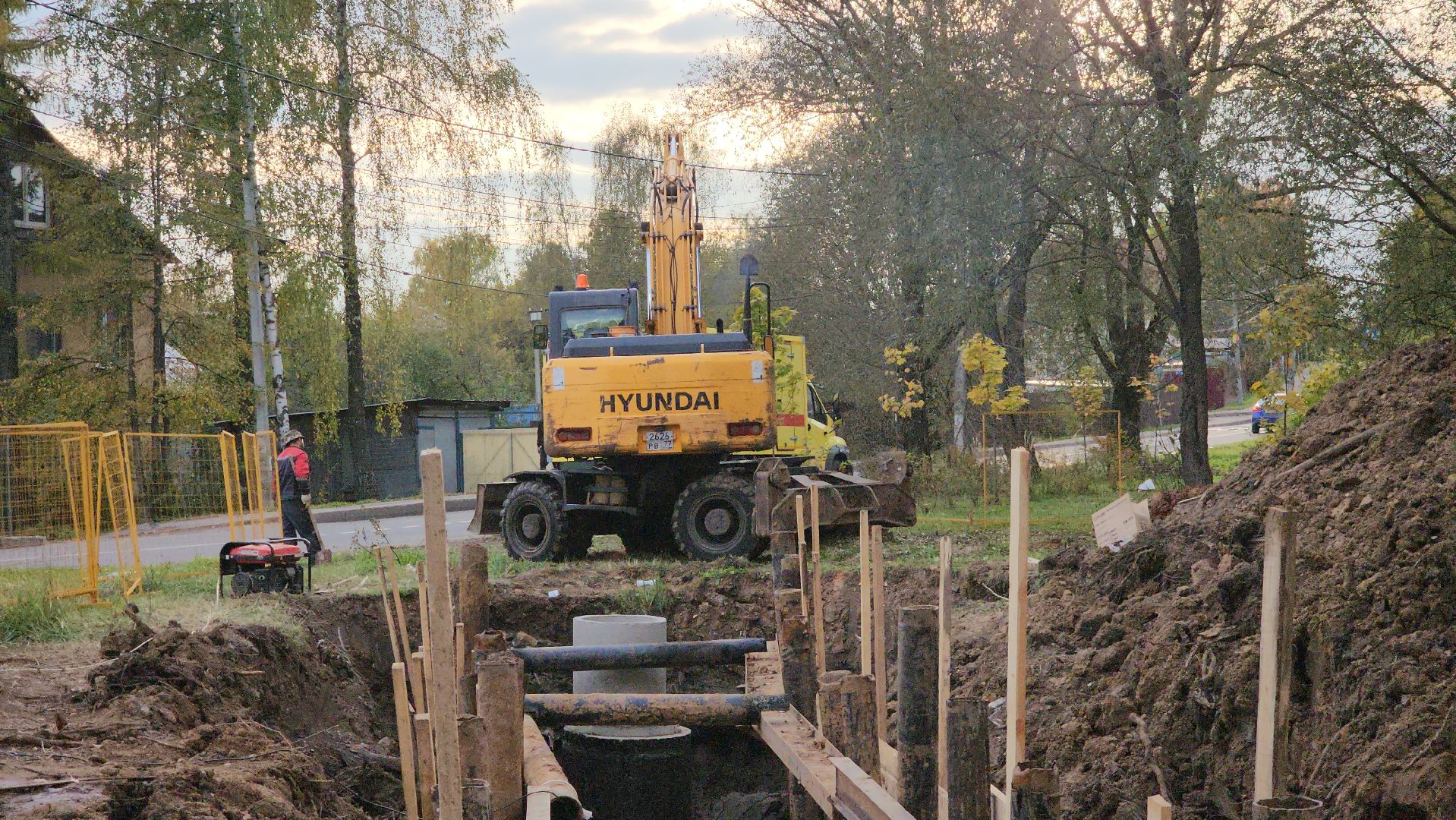 канализационная сеть, Канализация, Лобня ,