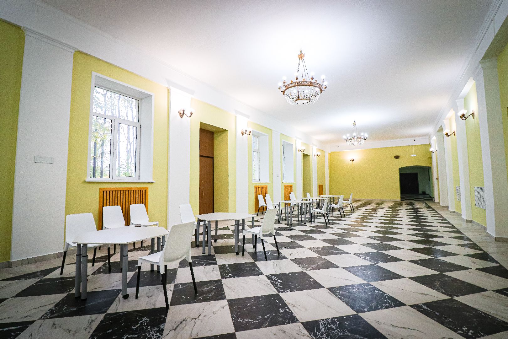 клин, дк, ремонт клуба, культура, строительство,