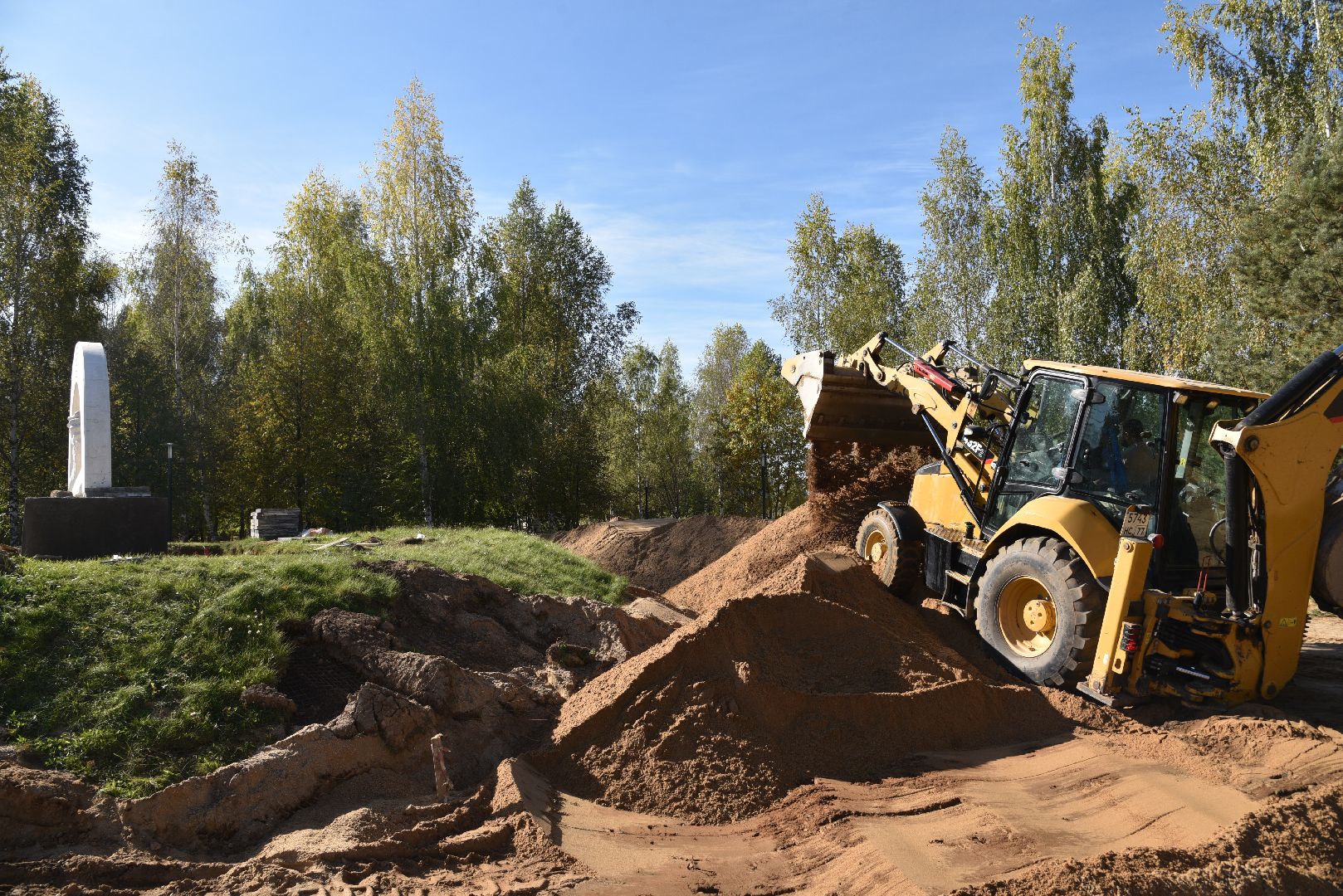 лотошино, благоустройство, формирование комфортной городской среды, стела населенный пункт воинской доблести,