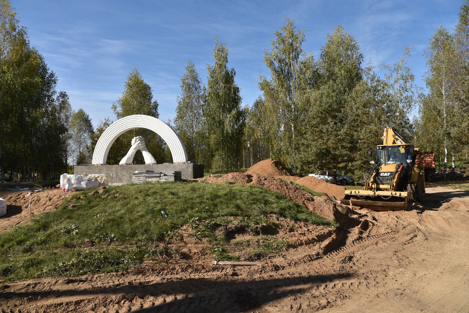 лотошино, благоустройство, формирование комфортной городской среды, стела населенный пункт воинской доблести,