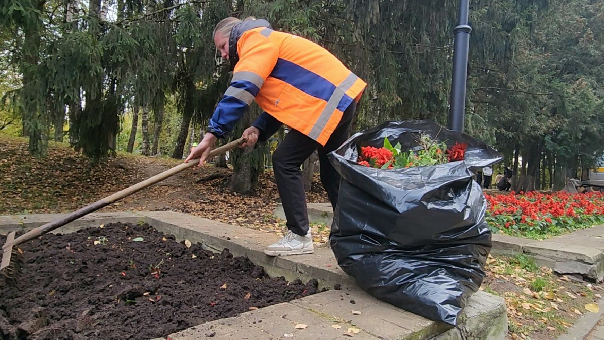 наро-фоминск, наро-фоминский городской округ, мбу благоустройство и дорожное хозяйство, осеньвпарке,