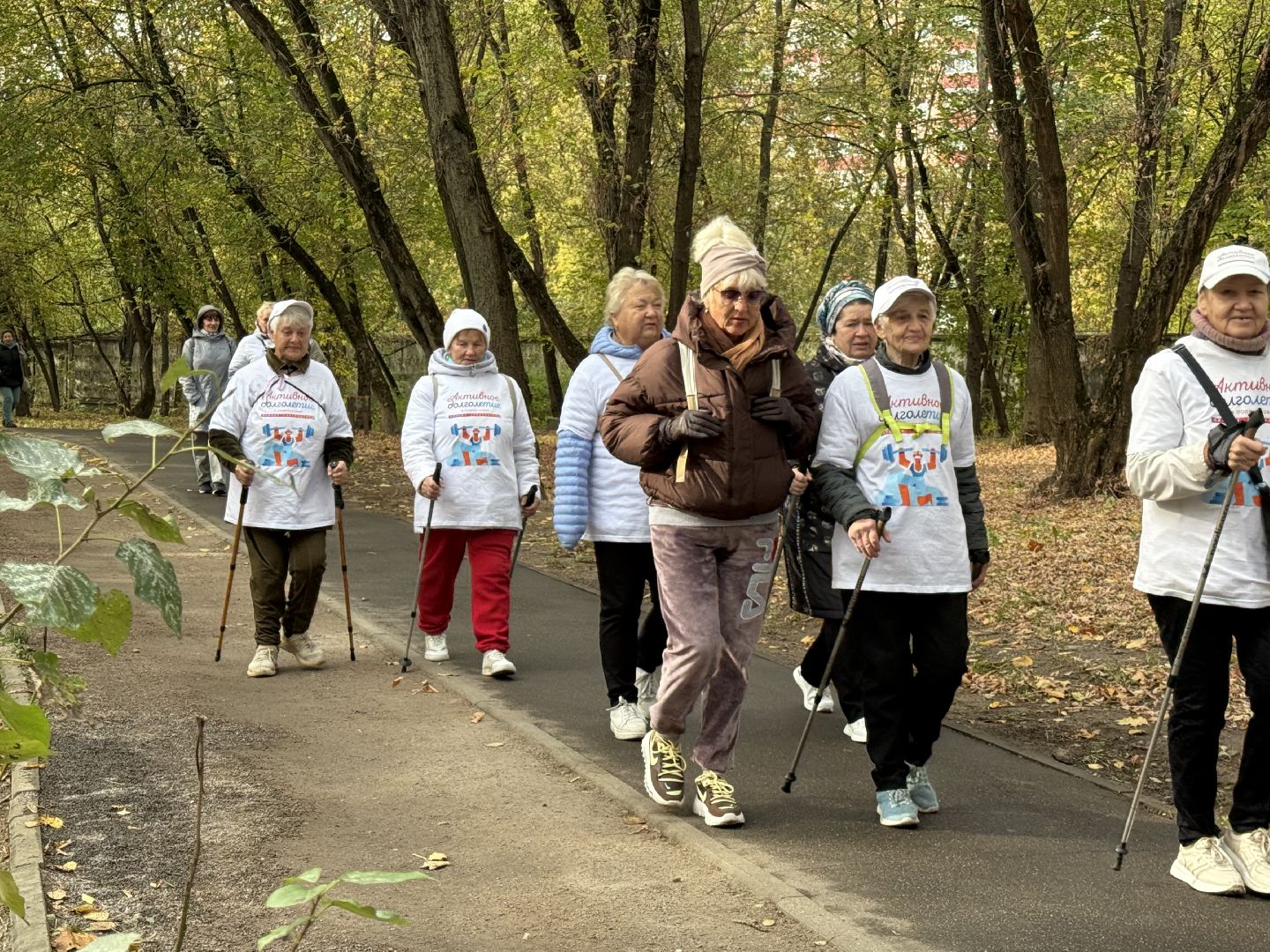 Люберцы, Активное долголетие , Акция, 10000 шагов, Парк, Спорт,