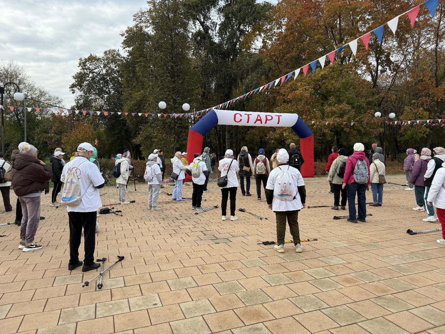 Люберцы, Активное долголетие , Акция, 10000 шагов, Парк, Спорт,