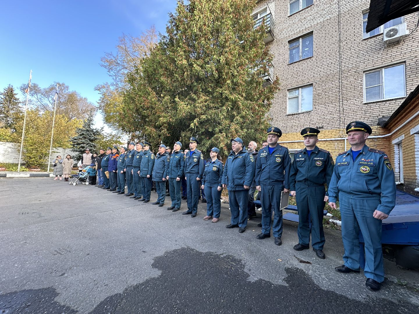 мчс, пожарные, пушкинский городской округ, ивантеевка, Проводы на пенсию,