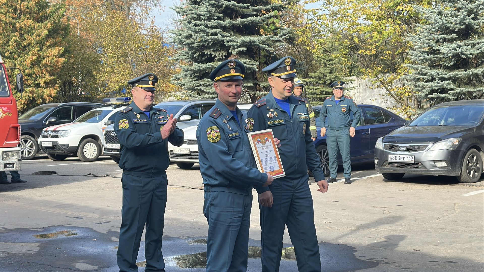 мчс, пожарные, пушкинский городской округ, ивантеевка, Проводы на пенсию,