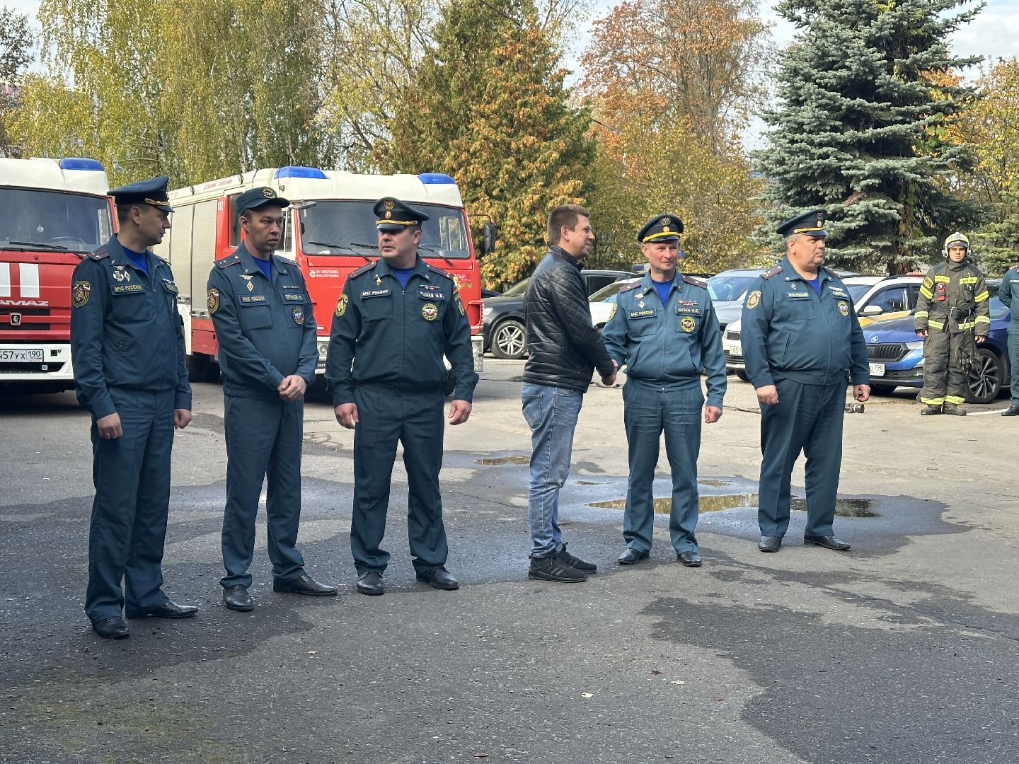 мчс, пожарные, пушкинский городской округ, ивантеевка, Проводы на пенсию,