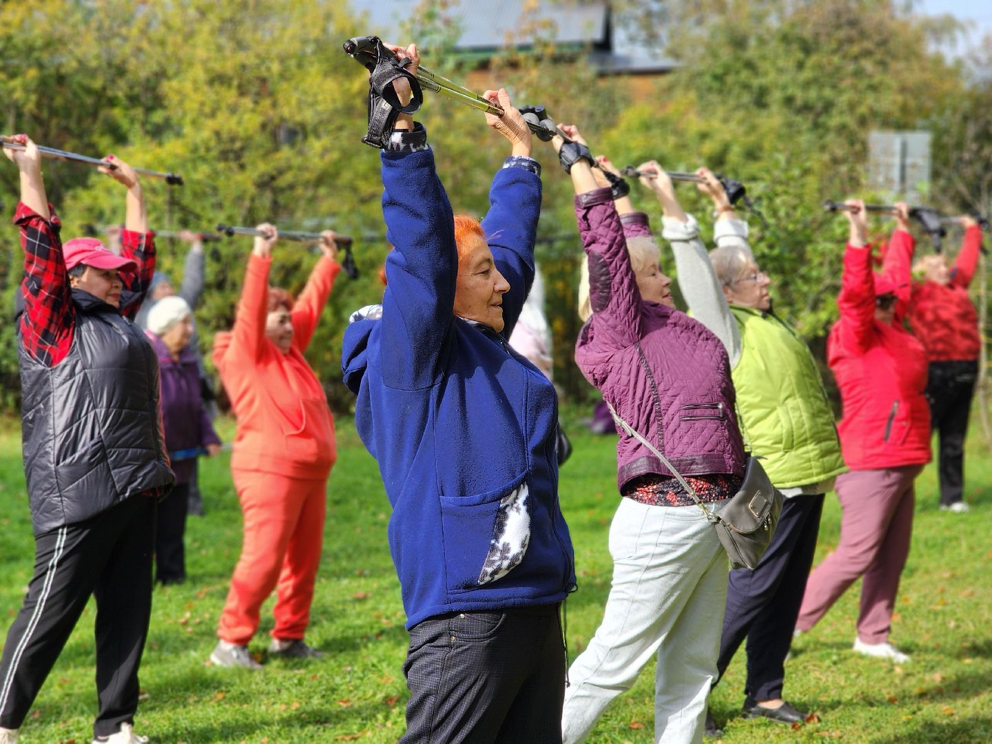 скандинавская ходьба, активное долголетие, спорт, ногинск, богородский городской округ,