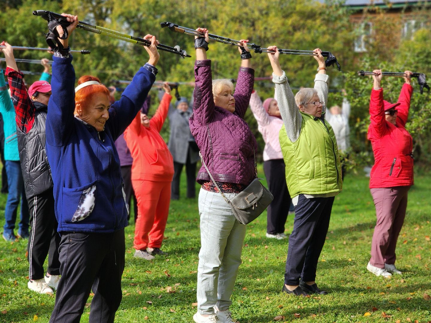 скандинавская ходьба, активное долголетие, спорт, ногинск, богородский городской округ,