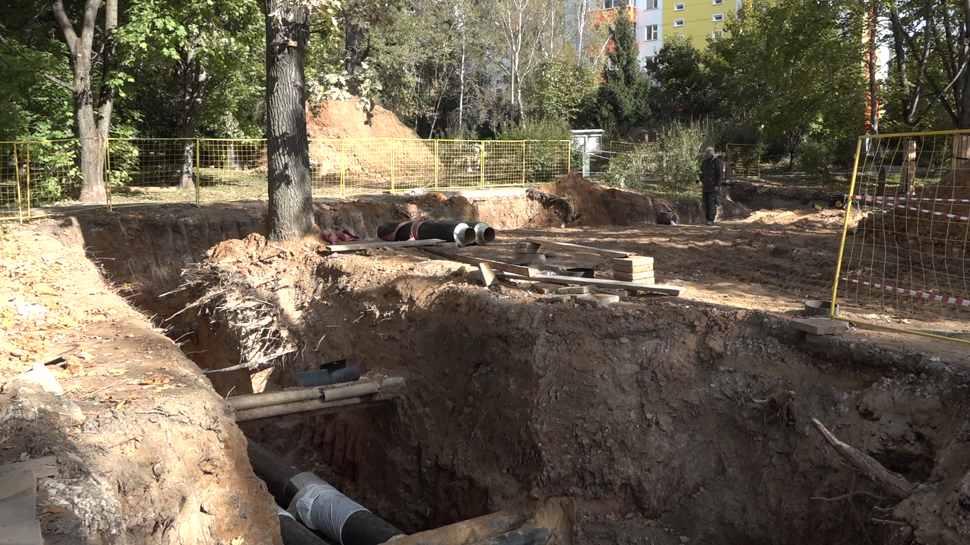 власиха солнечный, благоустройсво, реконструкция сетей, новые трубы, горячее водоснабжение,