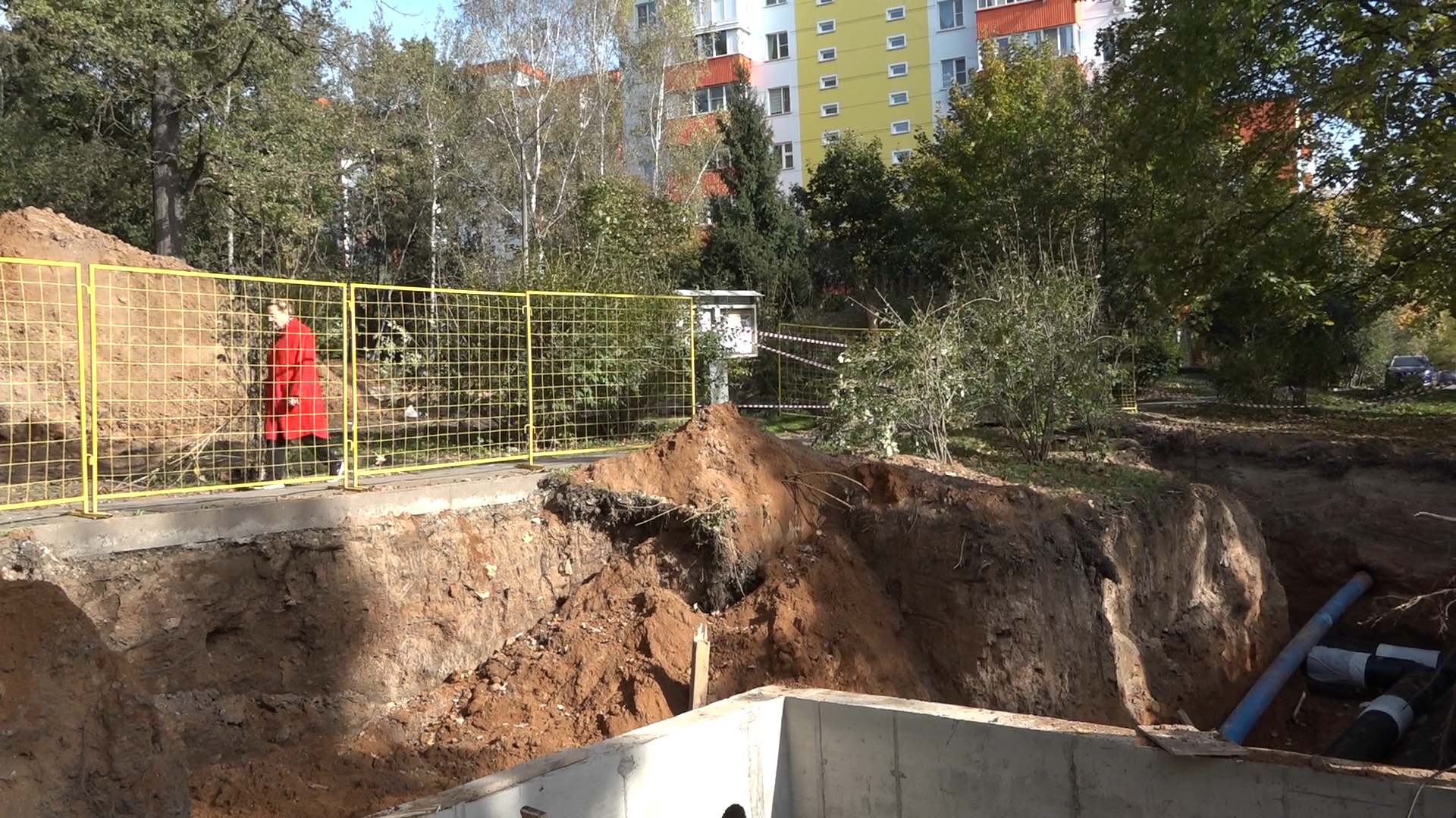 власиха солнечный, благоустройсво, реконструкция сетей, новые трубы, горячее водоснабжение,