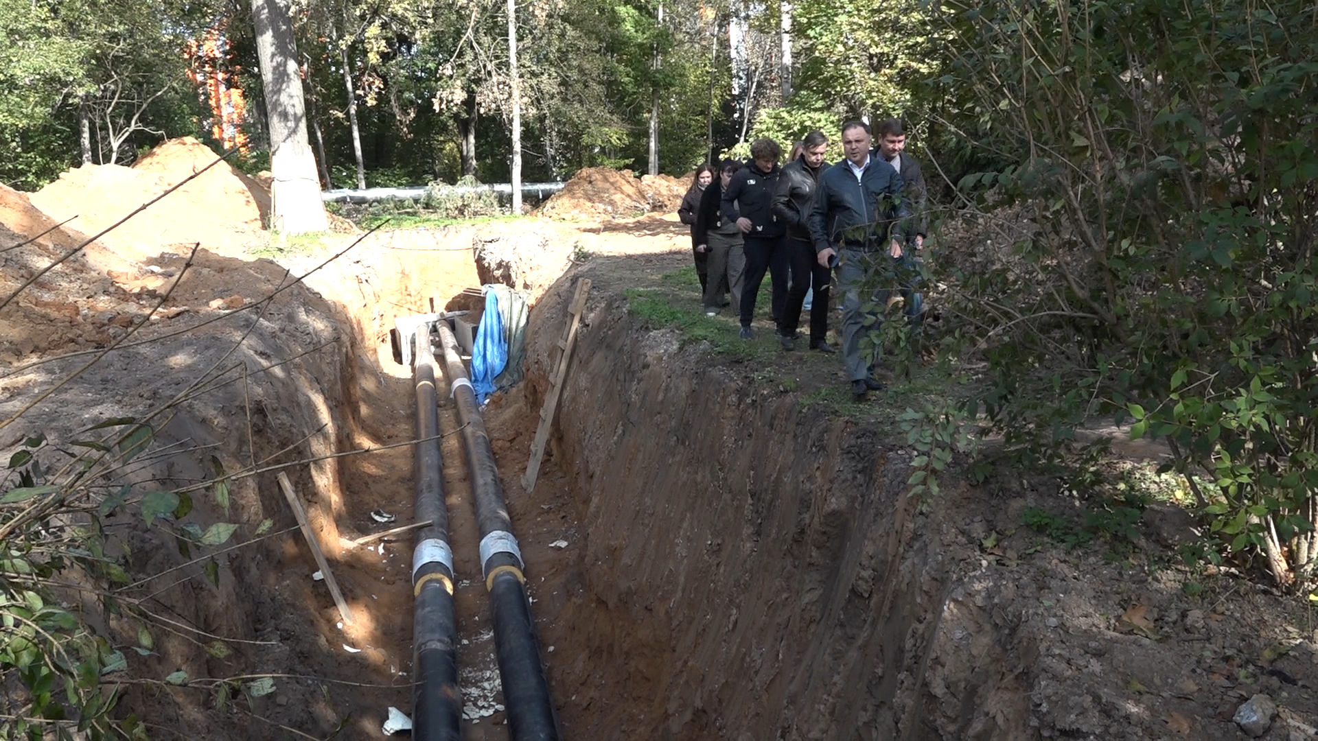 власиха солнечный, благоустройсво, реконструкция сетей, новые трубы, горячее водоснабжение,