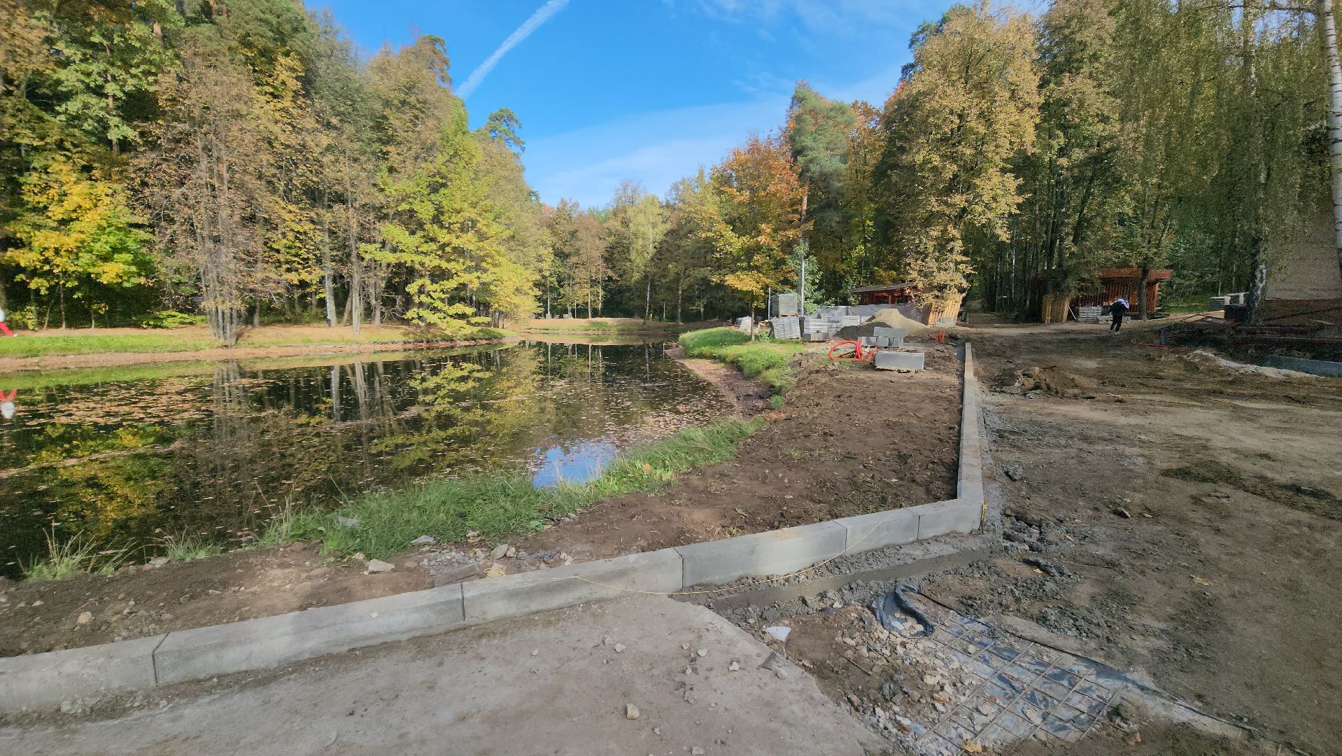 благоустройство, городской парк,ротонда,тротуарная плитка,