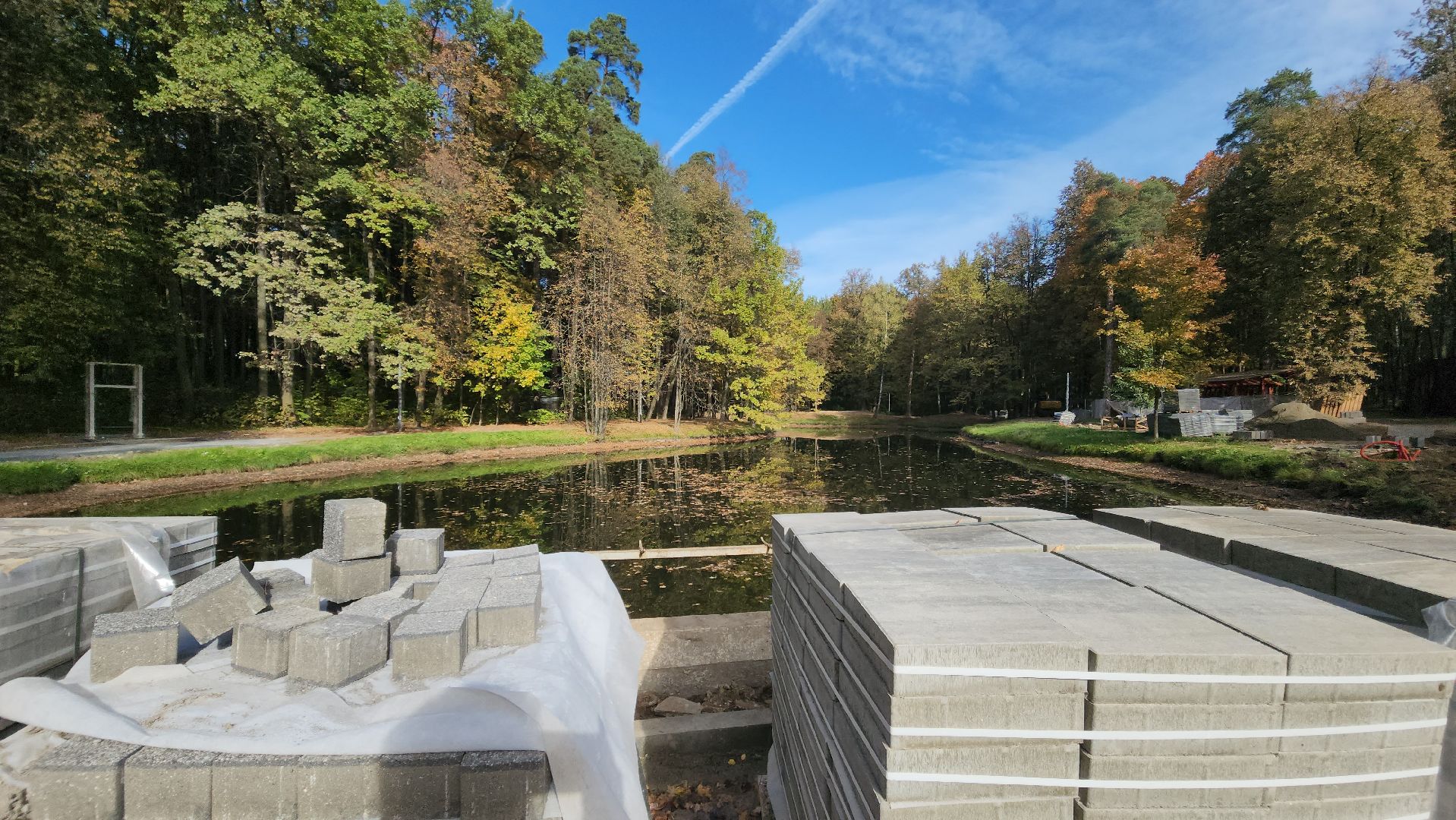 благоустройство, городской парк,ротонда,тротуарная плитка,