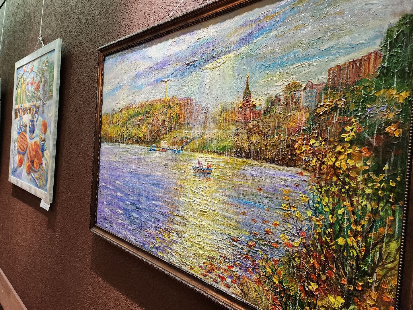 раменское, культура, художественная выставка в дк сатурн к 100-летию города раменское,