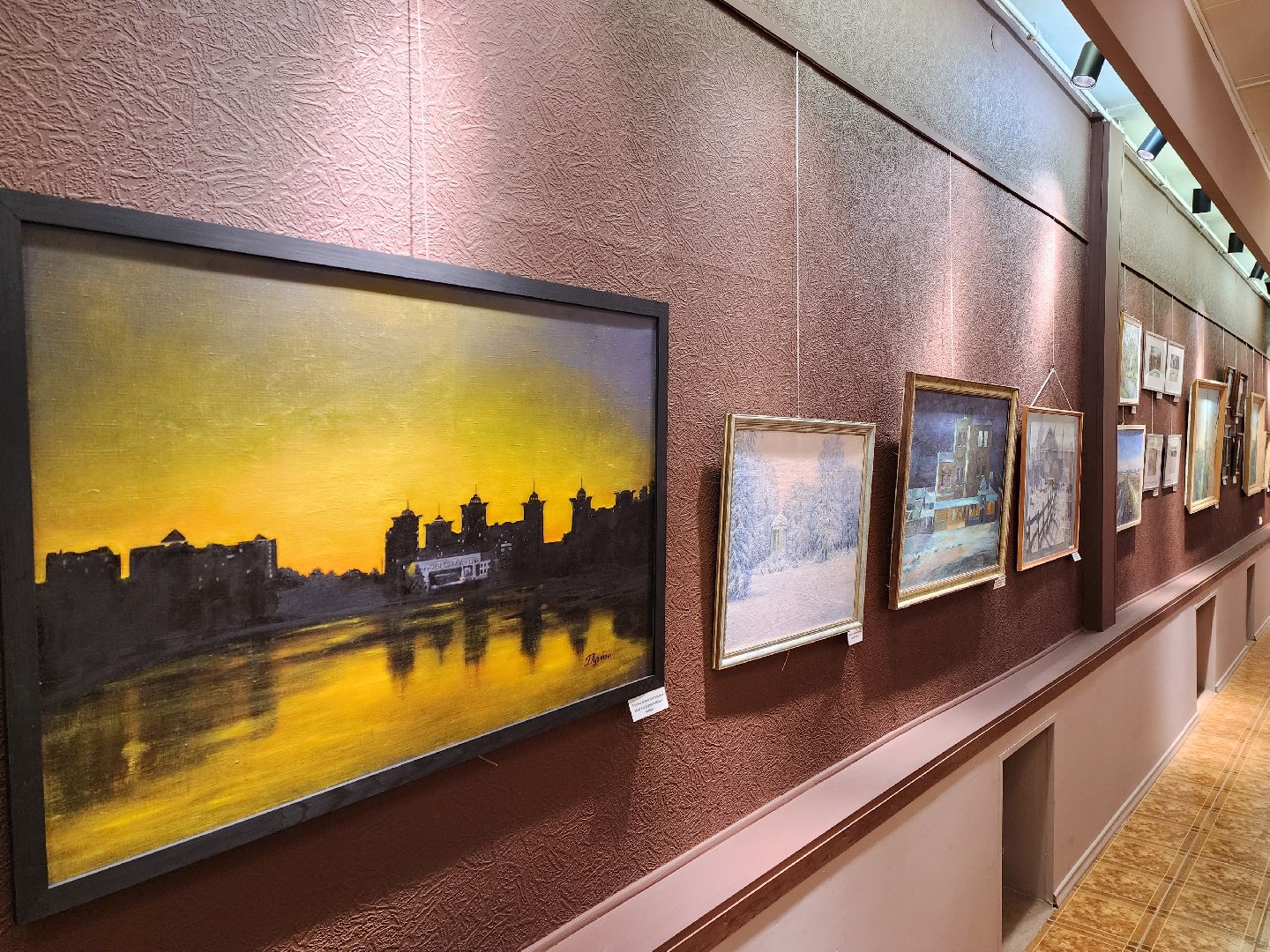 раменское, культура, художественная выставка в дк сатурн к 100-летию города раменское,