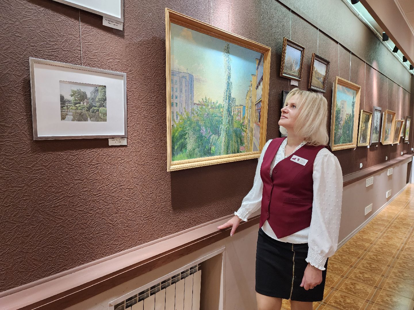 раменское, культура, художественная выставка в дк сатурн к 100-летию города раменское,