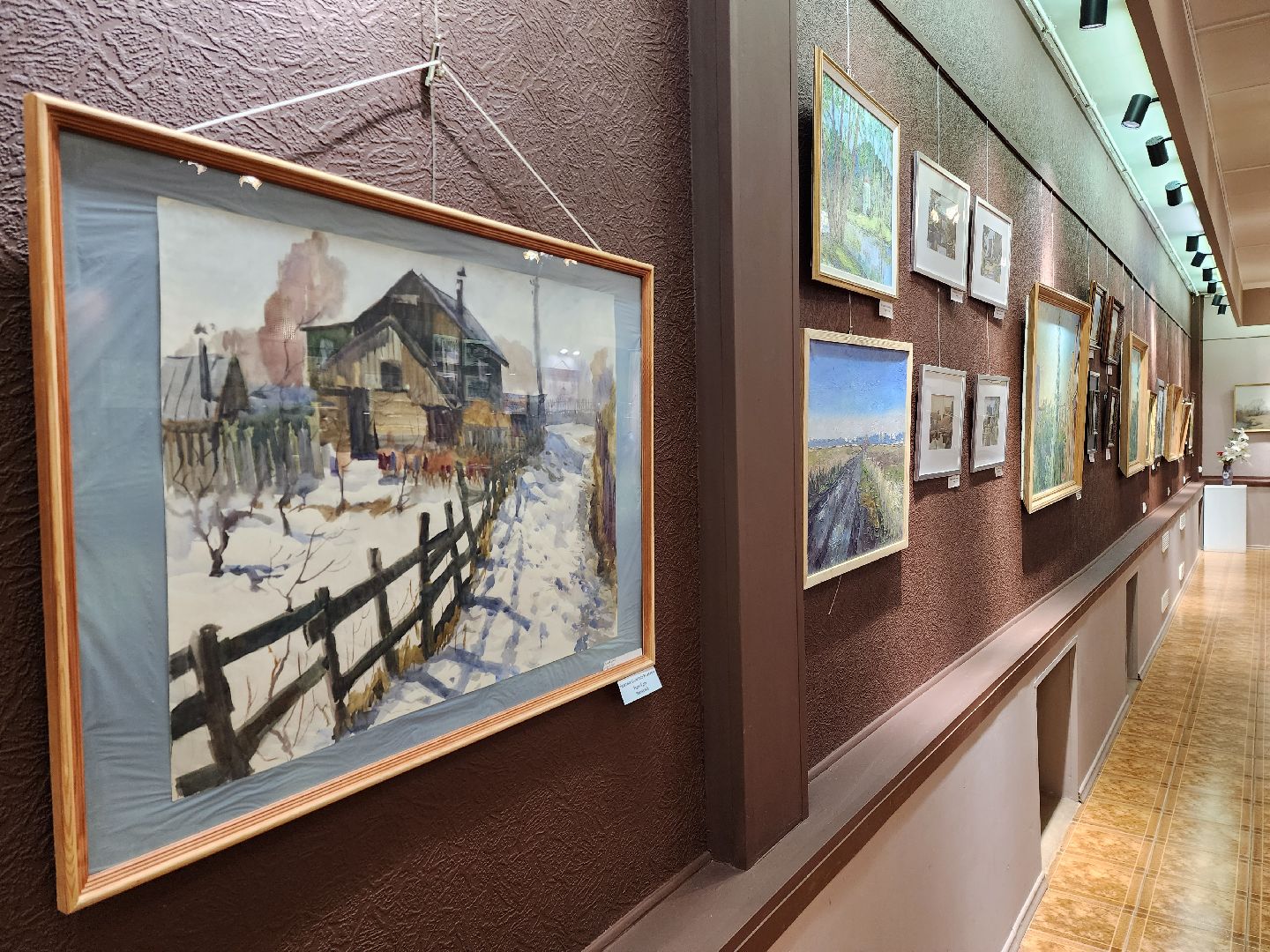 раменское, культура, художественная выставка в дк сатурн к 100-летию города раменское,