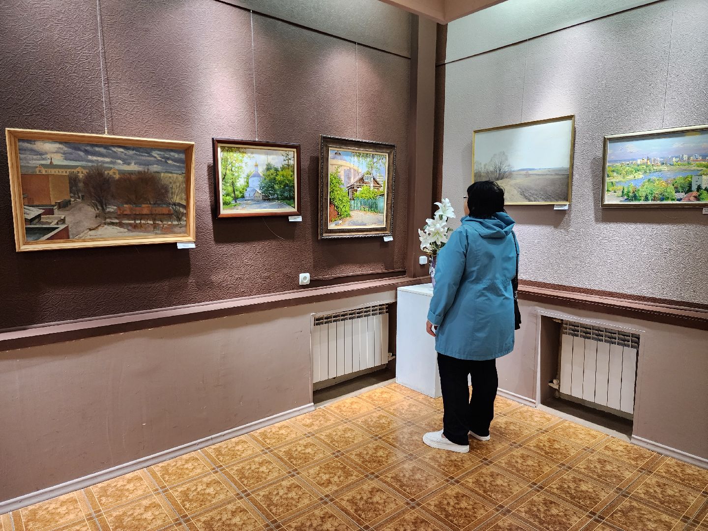 раменское, культура, художественная выставка в дк сатурн к 100-летию города раменское,