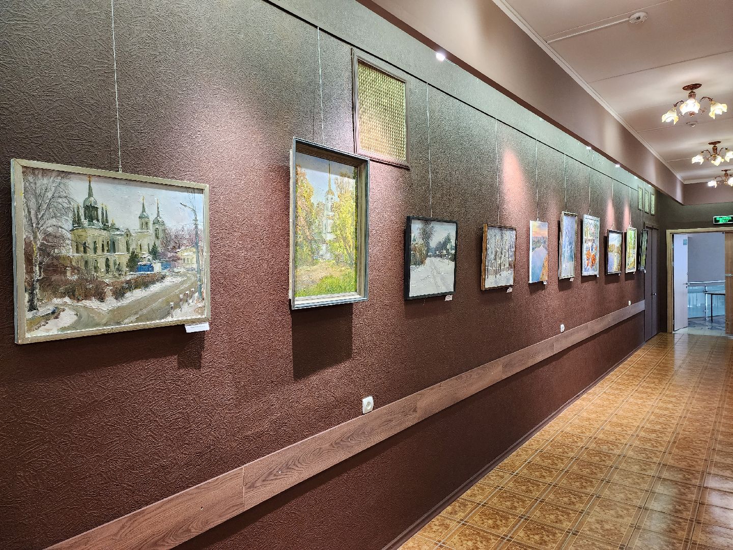 раменское, культура, художественная выставка в дк сатурн к 100-летию города раменское,