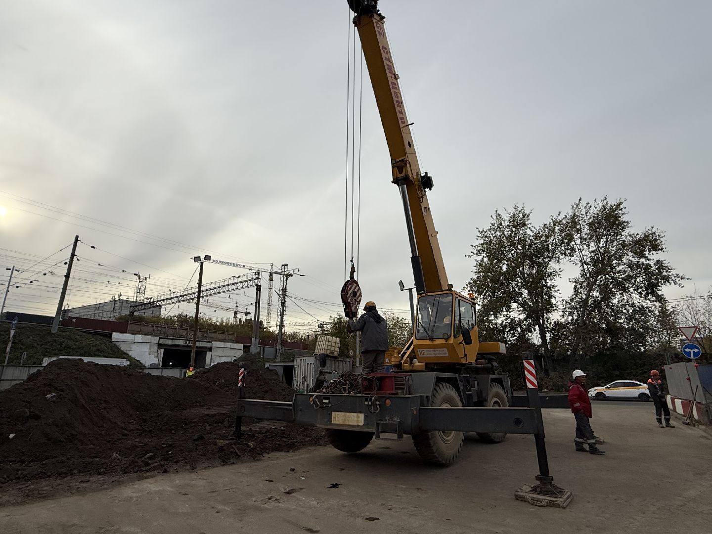 Люберцы , путепровод, Развязка, Дороги, Транспорт, Строительство ,