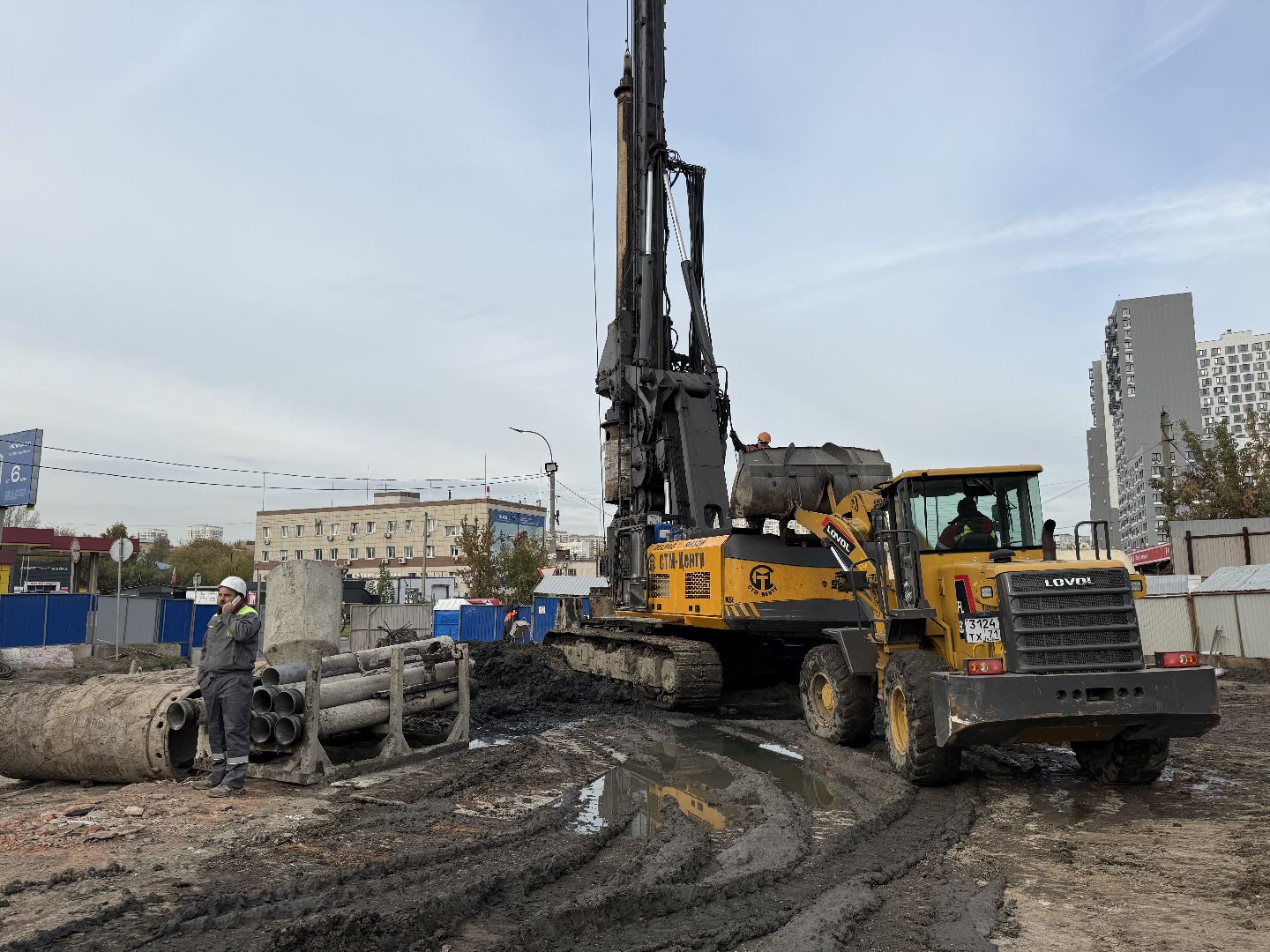 Люберцы , путепровод, Развязка, Дороги, Транспорт, Строительство ,