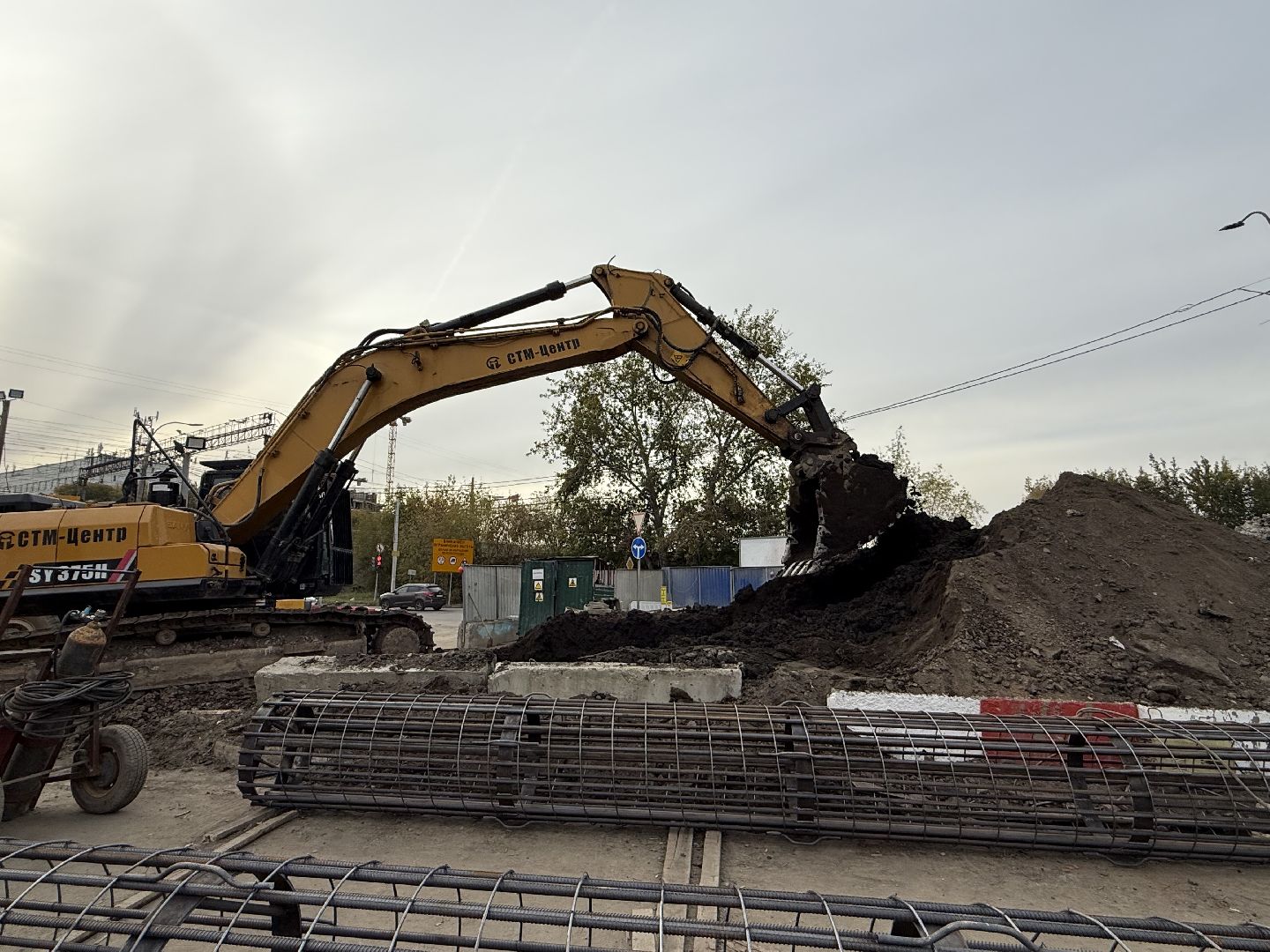 Люберцы , путепровод, Развязка, Дороги, Транспорт, Строительство ,